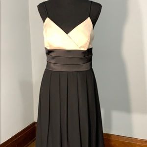Two tone cocktail dress